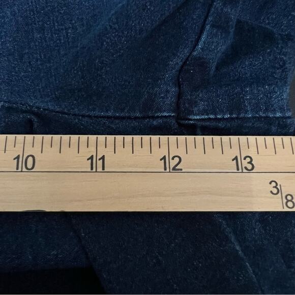 Roaman’s Straight Leg Pull On Blue Jeans with Pockets | Women’s Plus Size 20 - Picture 5 of 9